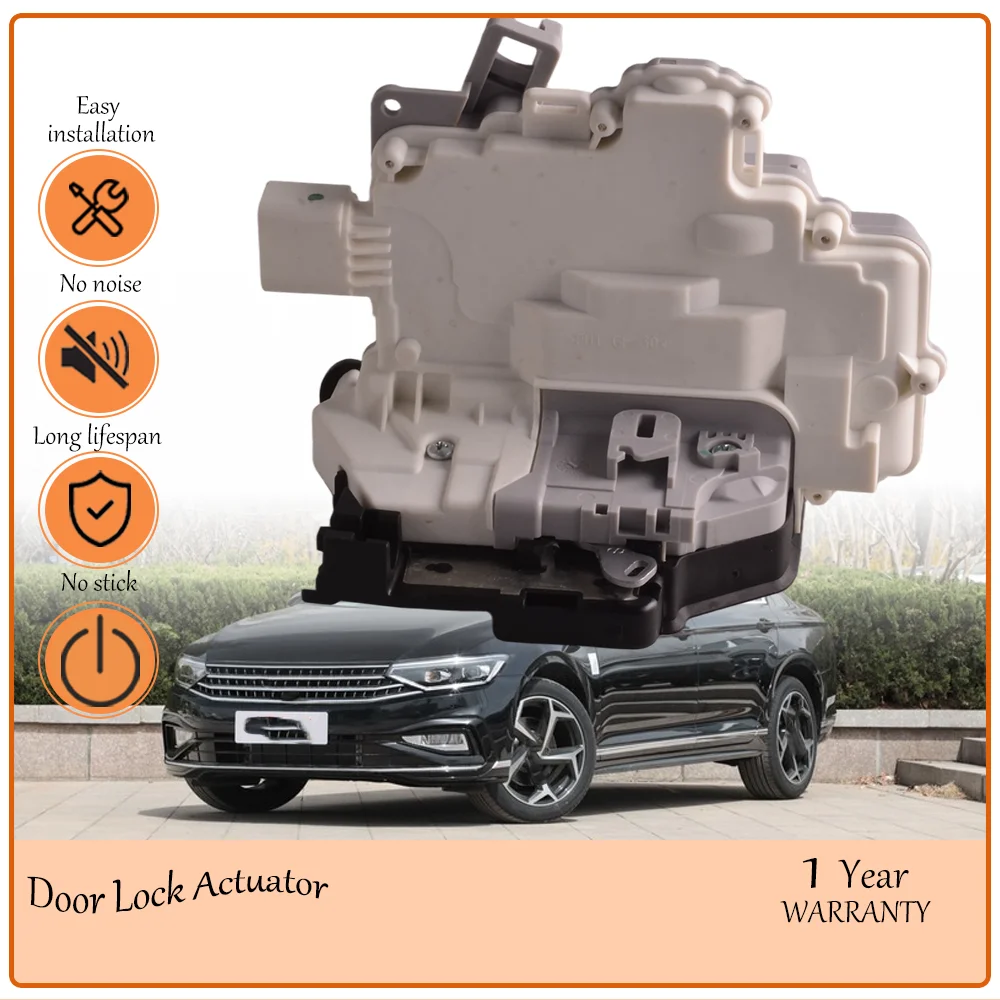 Damp Barrier Rear Left Right Car Door Lock Actuator Assy, Matches Up With Magotan & Luxury Models, Standard oem 931-074 931-075