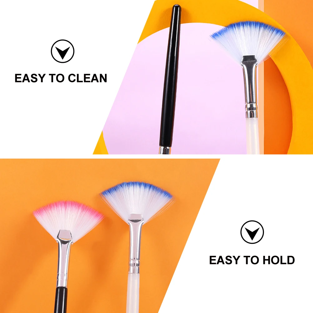 

2Pcs Face Gentle Skin Mask Tool Care Applicator Beauty Tool Beauty Brush Easy Facial Mask Brush Clean