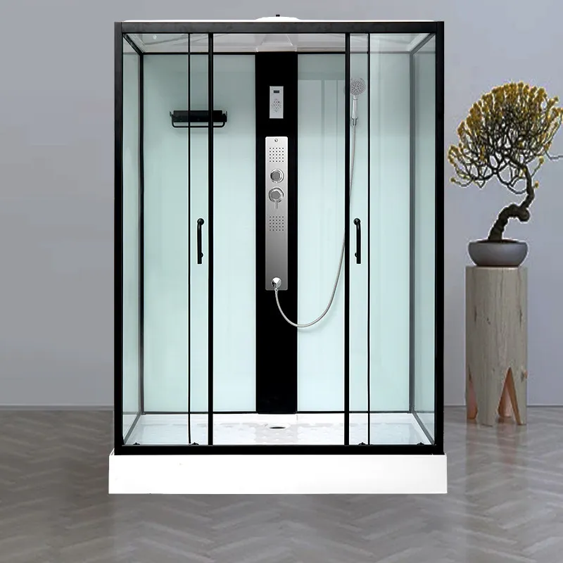 New Spyker integral shower room rectangular glass bathroom bathroom household small apartment integrated bath partition