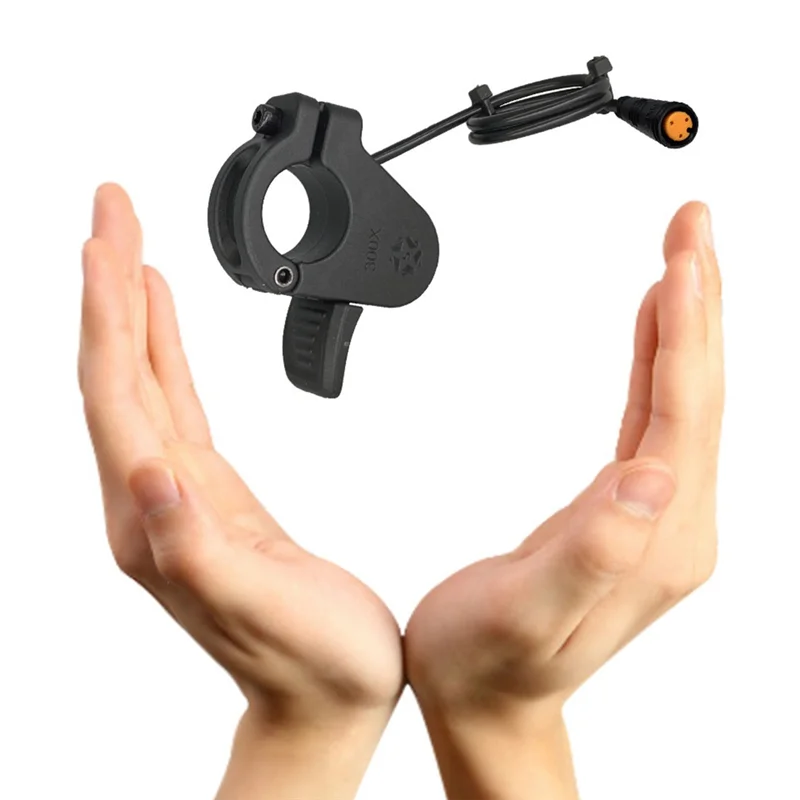 

ABUE-300X Electric Bicycle Thumb Throttle For Electric Scooter Accelerator Right/Left Hand Throttle 12V-72V 3PIN Female