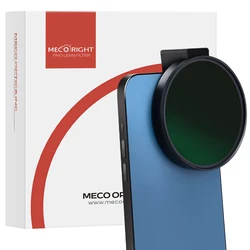 Mecoright-Soporte de teléfono móvil con filtro de 72mm, anillo de zapata fría, CPL, ND, GND, para Samsung, Huawei, iPhone, Apple, VIVO, OPPO