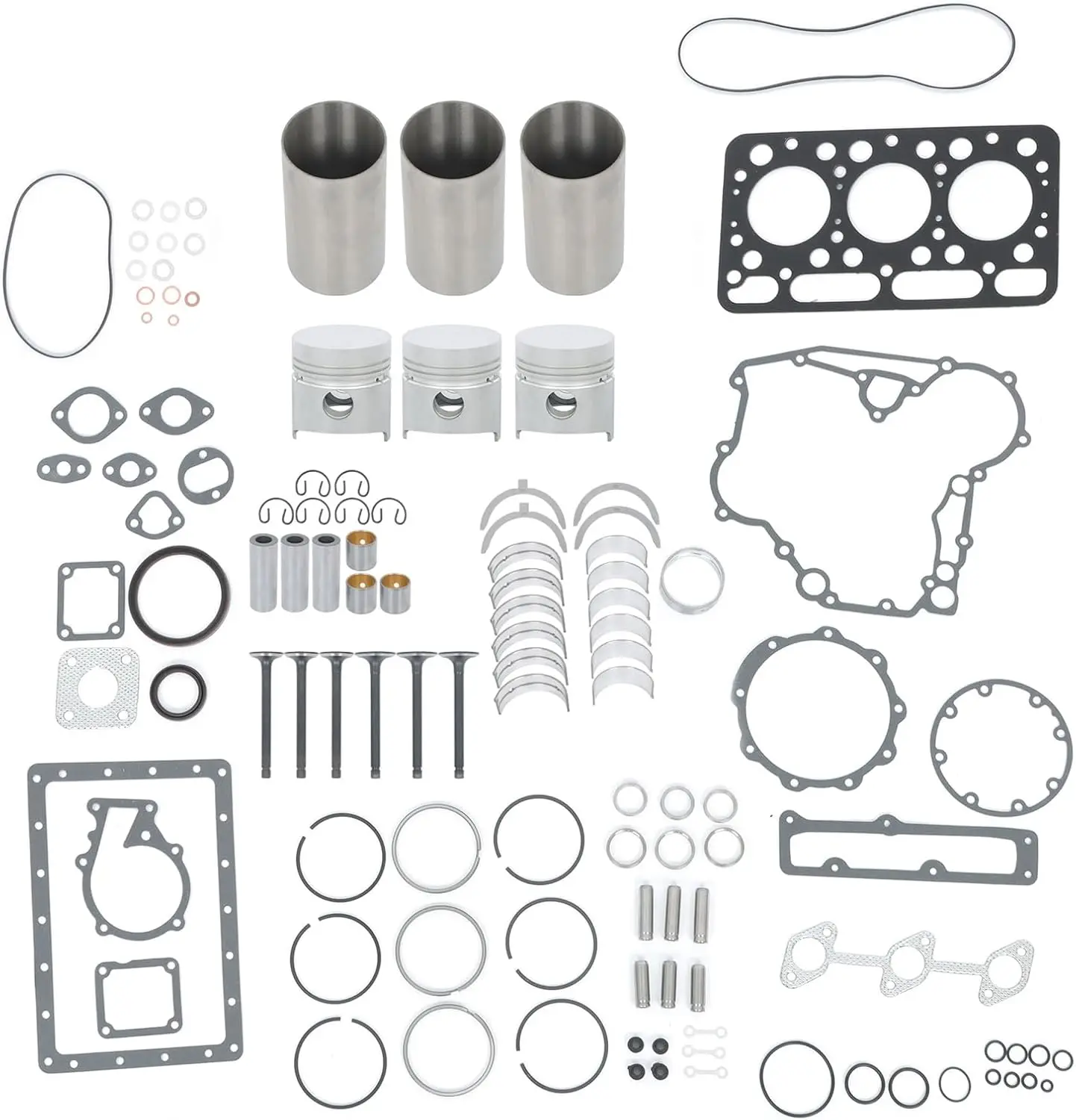 

D1102 Engine Overhaul Repair Kit Replacement for Kubota Engine L2050DT L235DT L2350 L235F Tractor