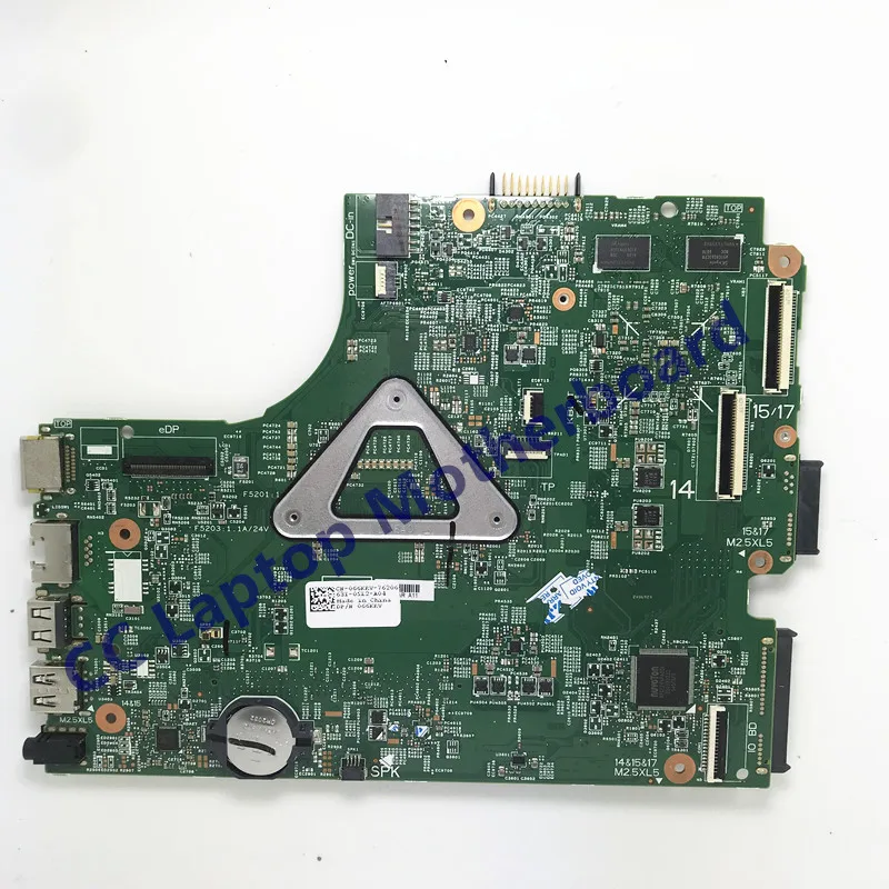 CN-066KRV 066KRV 66KRV New Mainboard FOR DELL Inspiron 15 3542 Laptop Motherboard With SR1EF I5-4210U CPU N16V-GM-B1 100% Tested