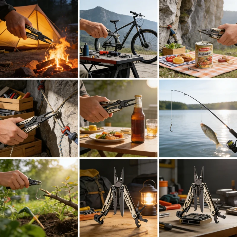 

Многофункциональные плоскогубцы 23 в 1 со сменными насадками, набор мини-инструментов, карманные складные ножи, EDC-инструменты для выживания