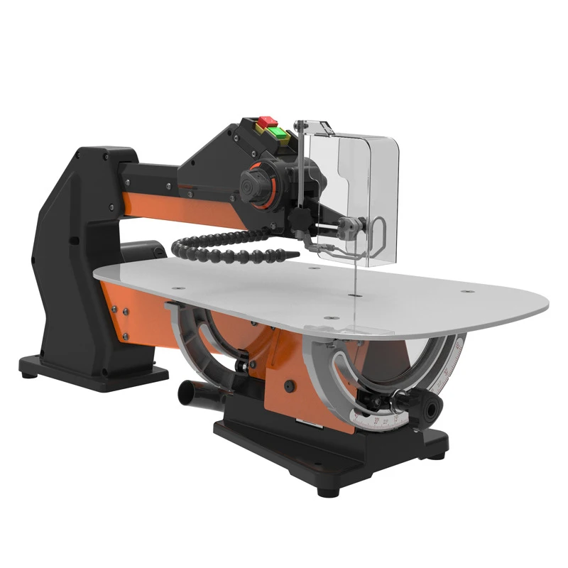 21-Inch Scroll Saw with Dual-Bevel Steel Table 1.6A Variable Speed Woodworking