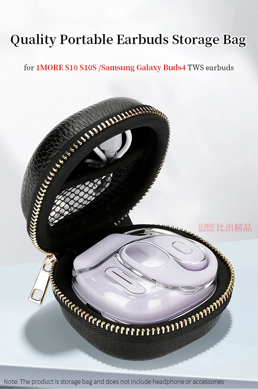 Hard EVA Storage Bag for 1MORE S10 S10S Earbuds Box for Samsung Galaxy Buds4 TWS Ture Wireless Earbuds Travel Carrying Case