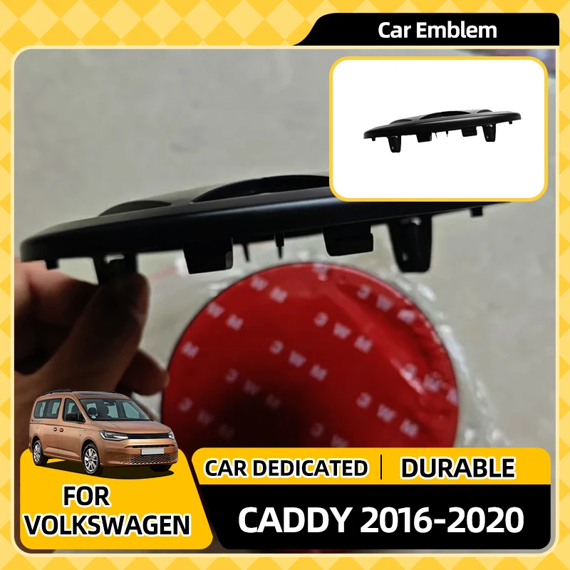 

Подстаканники, 2 шт., сменный значок для Caddy 2016-2020 150 мм, значок передней решетки, 130 мм, эмблема задней крышки багажника, Стайлинг автомобиля, авто acce
