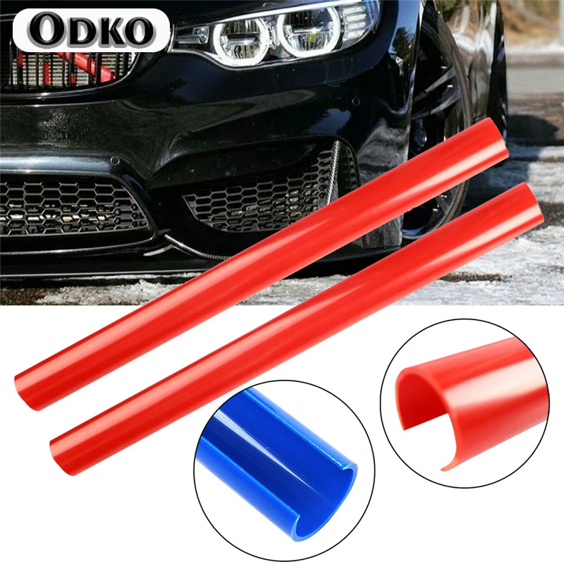 2Pcs Car Grill Bar V Brace Style Front Grille Trim Strips Cover Frame Stickers For BMW F30 F10 F20 F11 F31 F07 F32 F33 F34 F36