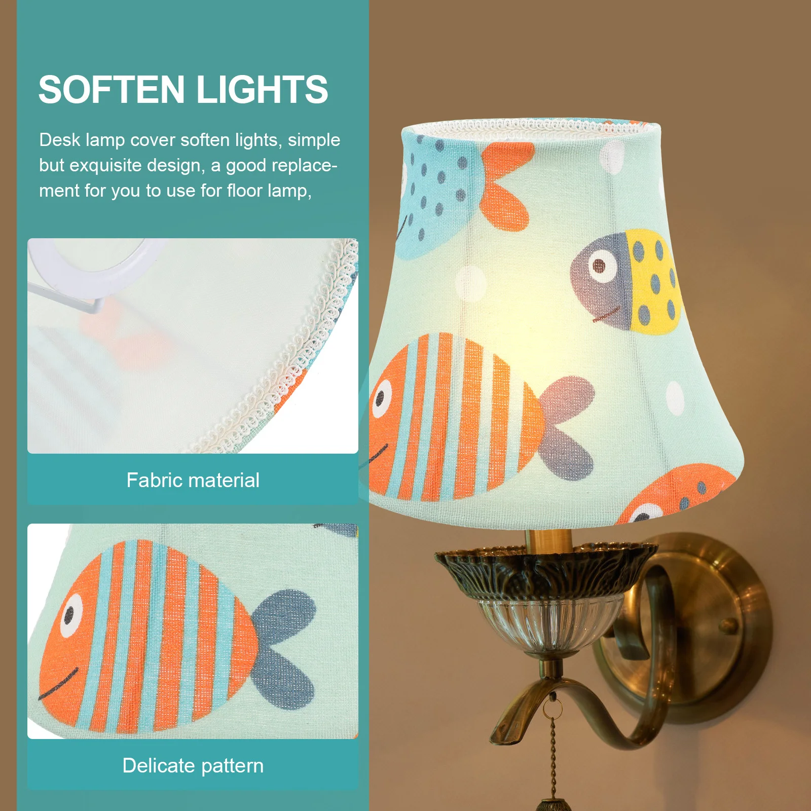 

Тканевый абажур, сменный декоративный абажур для настольного стола, напольный настенный светильник, мягкий светильник, защитный чехол, напольный абажур