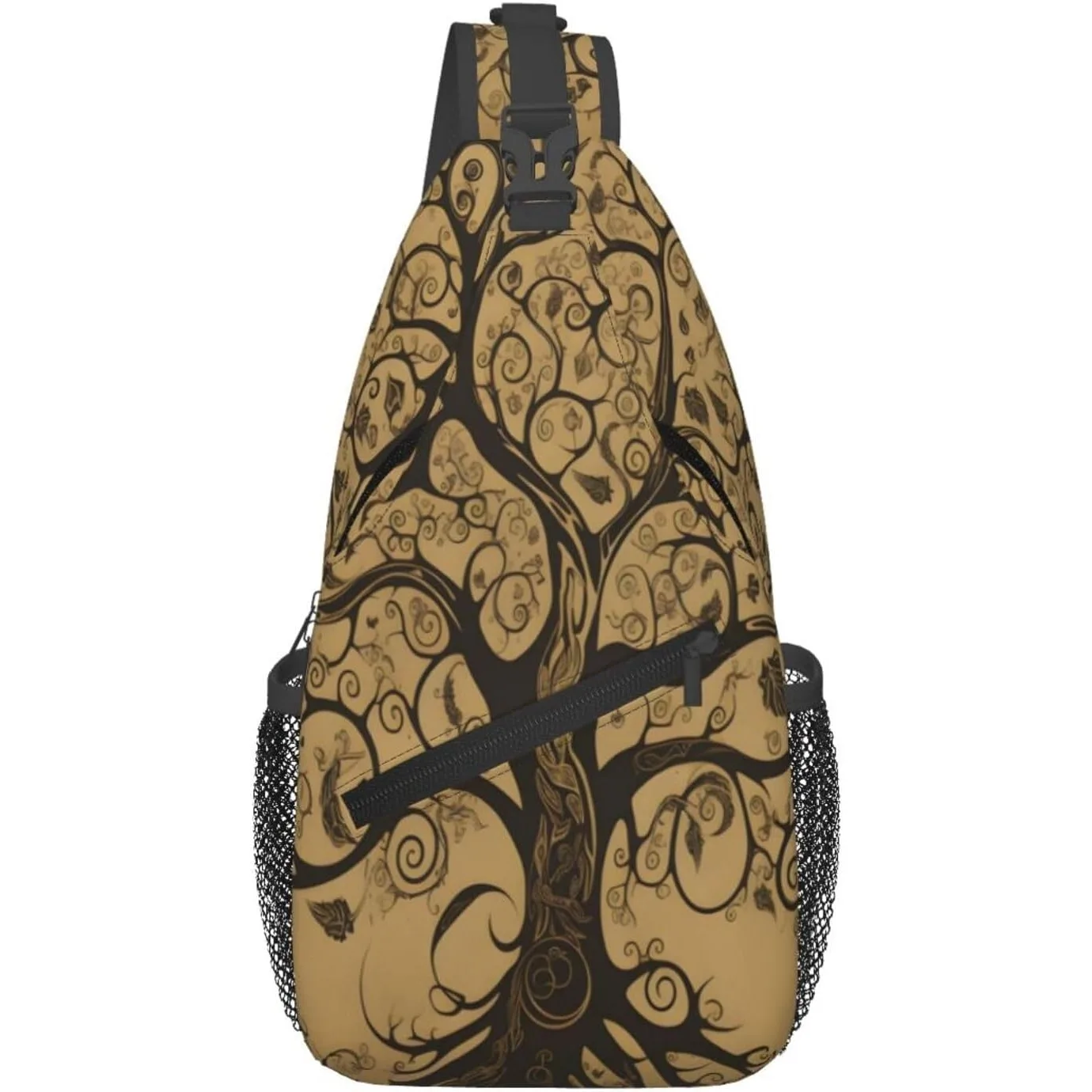 

Trees of Life Crossbody Chest Bags for Women Crossbody Shoulder Bag Sling Bag Travel Hiking Daypack