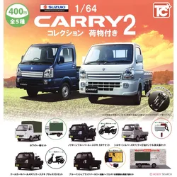 1/64 Original TOYS CABIN Gashapon SUZUKI CARRY Pickup Truck Qversion Mini Anime Action Figure Model Toys Gifts Collection