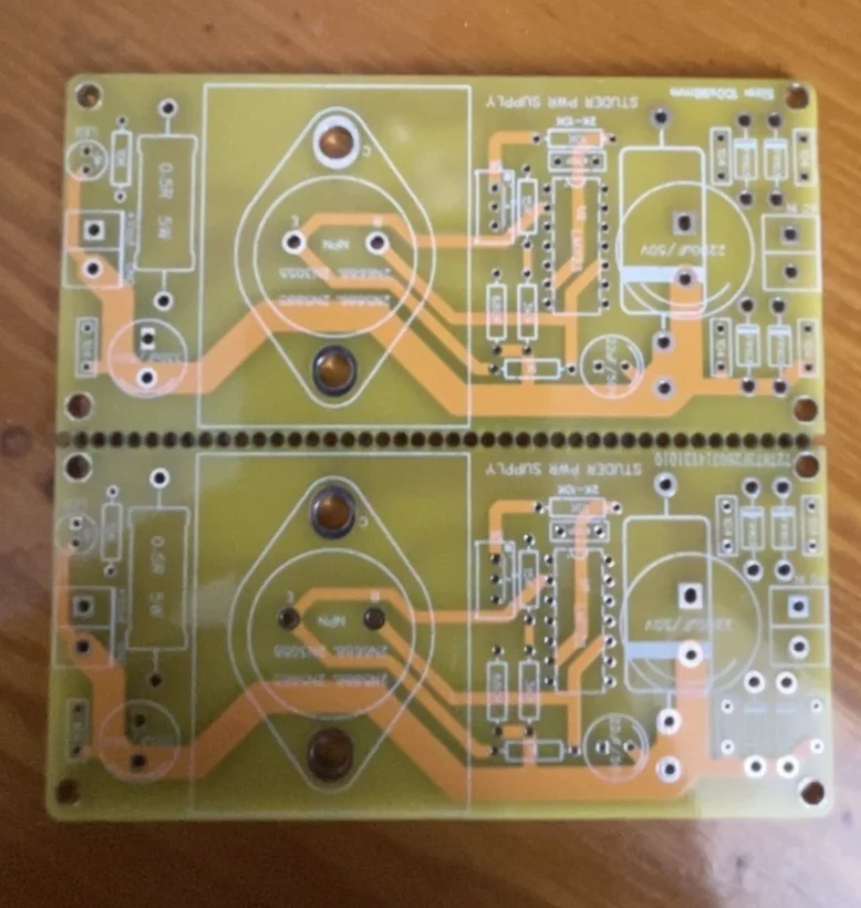 Linear overheating regulated power supply, gold-sealed linear DC adjustable regulated power supply board