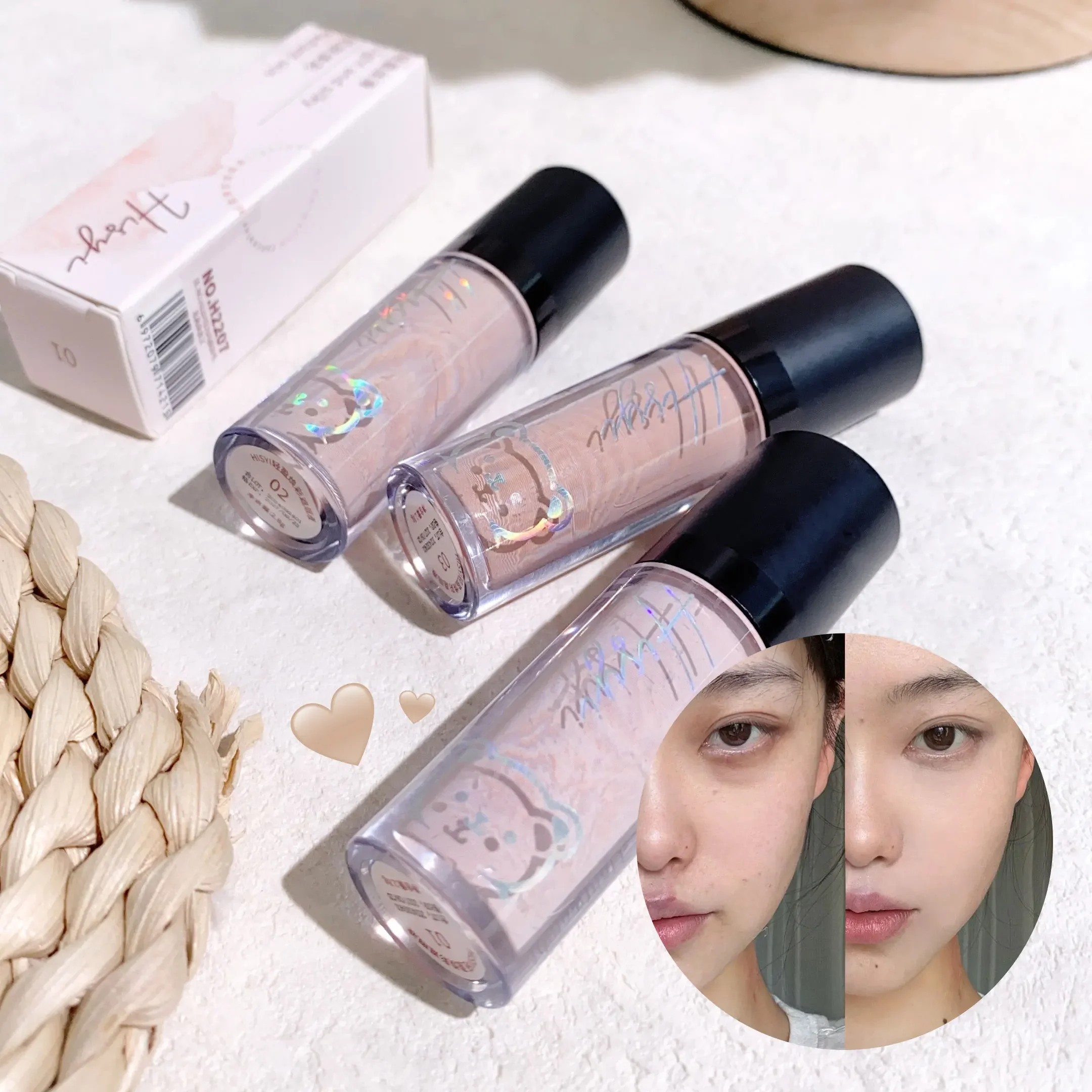 Professional Liquid Concealer – Correct Skin Tone & Cover Dark Circles for All-Day Wear