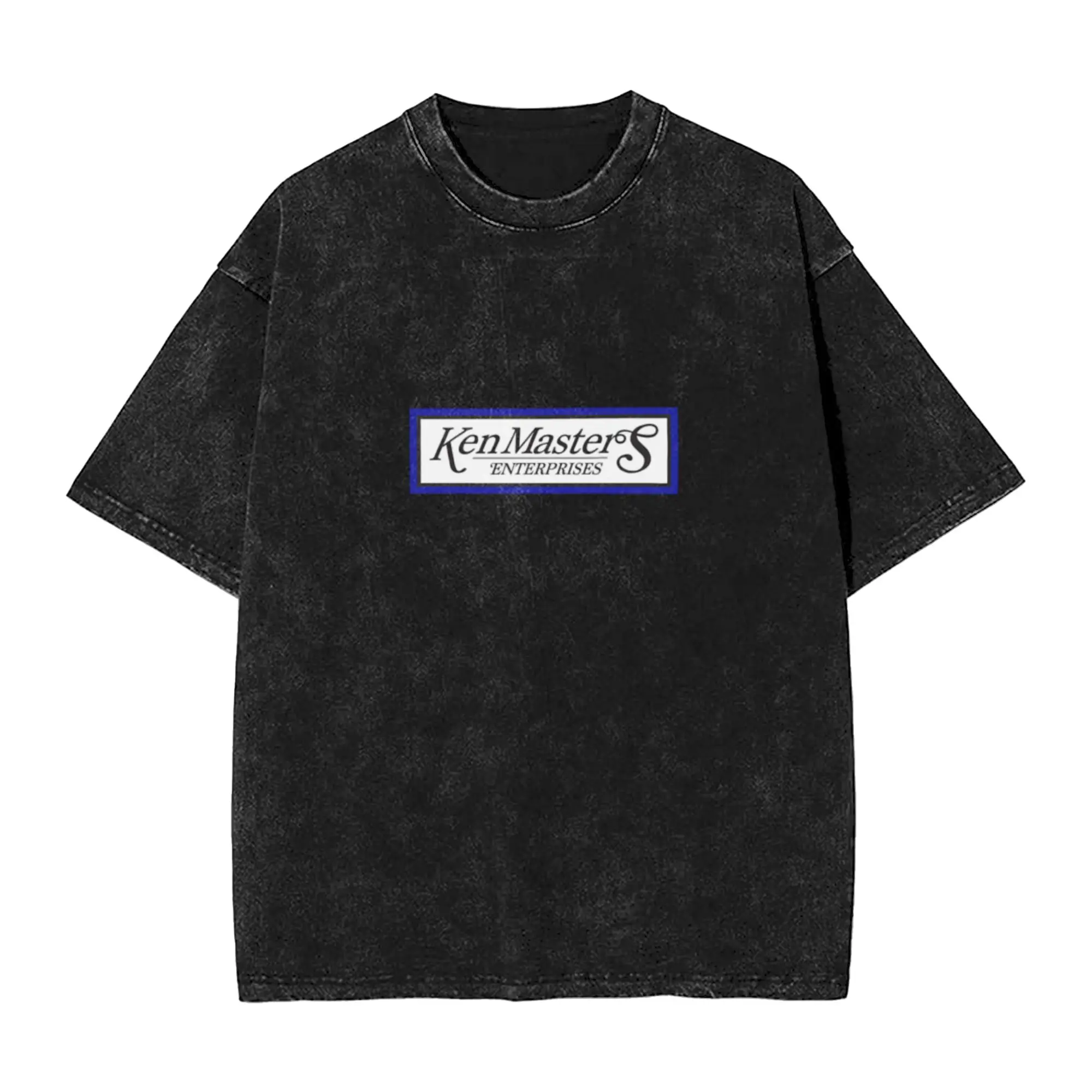 Ken Masters Enterprises Unique Chic A T-Shirt Oversized Short Sleeve Men's Women's Cotton Tees Tops