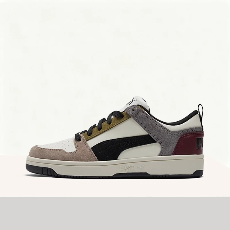 

Кроссовки Puma Rebound LayUp: повседневные, универсальные, премиум-класса, комфортные, мягкие, низкие – унисекс – коричневые и черные 370539-07