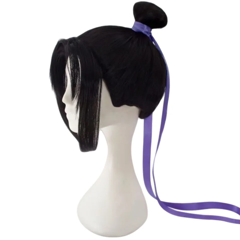 Anime Grandmaster of Demonic Cultivation Jiang Cheng Cosplay Perücke Herren Wuxia Party Performance Requisiten Halloween Zubehör