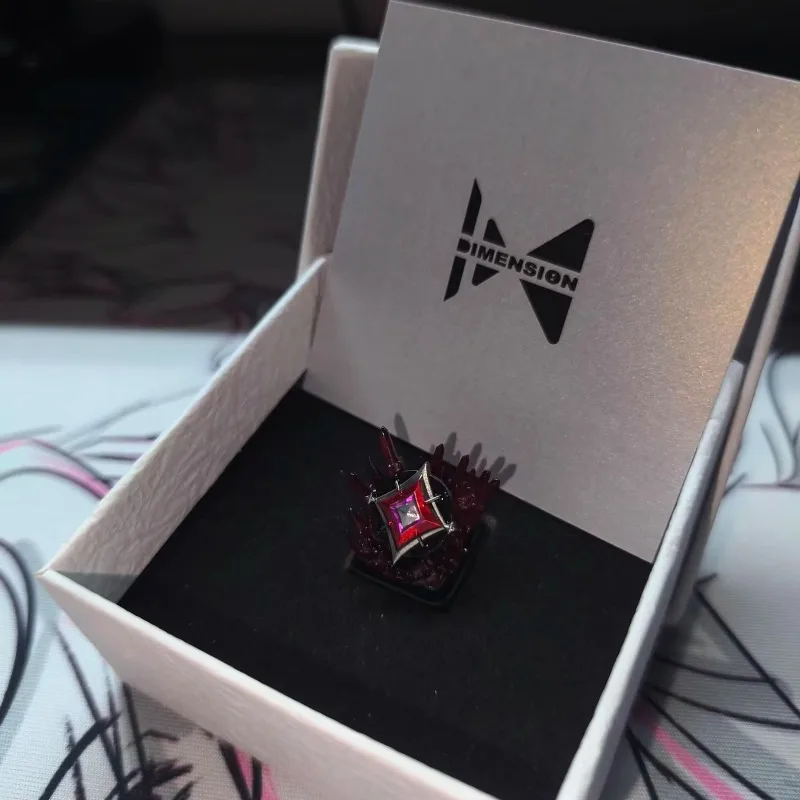 Teclas con tema de nivel Valorant, teclas artesanales de resina translúcidas 3D hechas a mano, personalizadas, para juegos, regalo para teclado mecánico