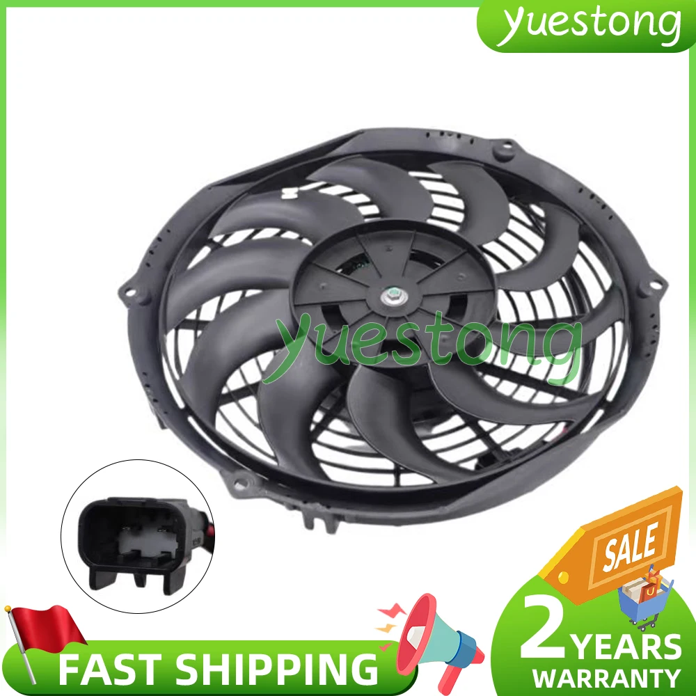 Auto For Electronic Fan Mounting Kit For Bus Condenser Fan 2211 Refrigerated Truck Suction 12V 24V