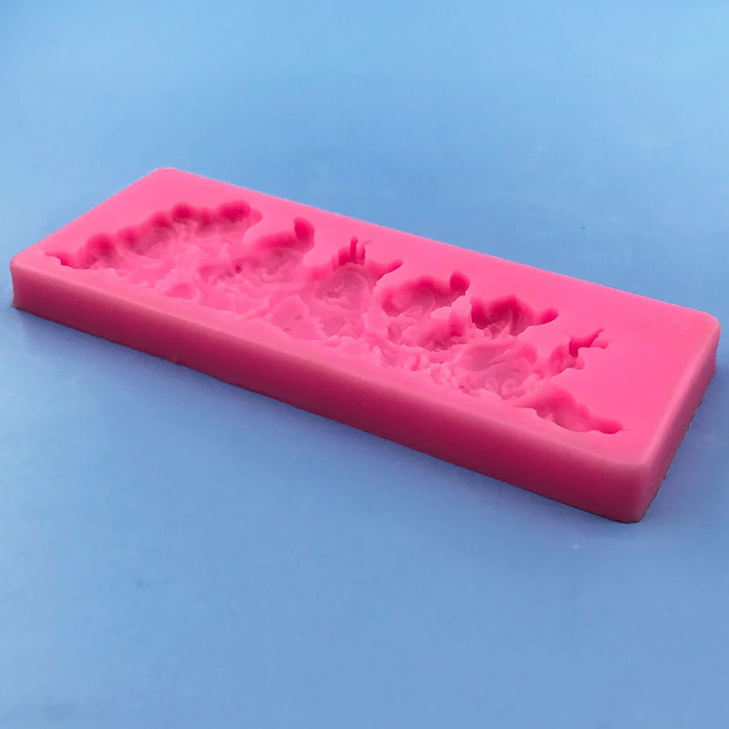 قالب سيليكون بسبعة أقزام لتزيين الكعك ، قالب راتنج الشوكولاتة ، الحلوى ، الخبز ، قطعة واحدة