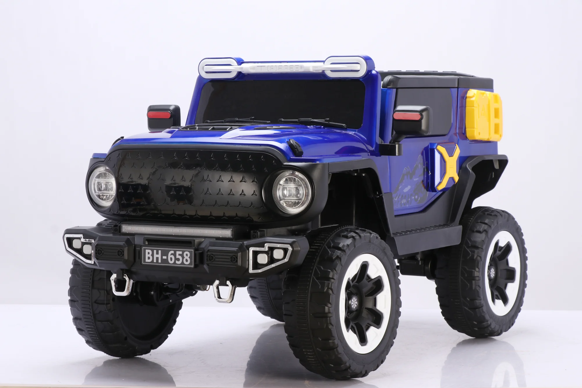 SUV toy car two-seat men's and women's electric vehicles children's plastic remote control toy car adults can ride