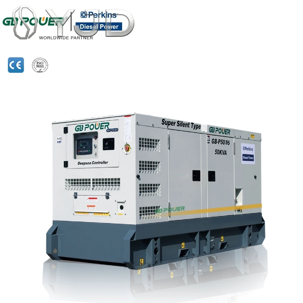 100kva/80kw Super Silent Type Standby Power Pekins  diesel Generator Set