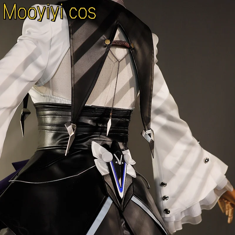 Новый костюм для косплея Zenless Zone Zero ZZZ, новый костюм Вивиан на Хэллоуин, Рождество, МЕТАЛЛИЧЕСКИЕ ФИТИНГЫ, светоизлучающее устройство Вивиан Банши