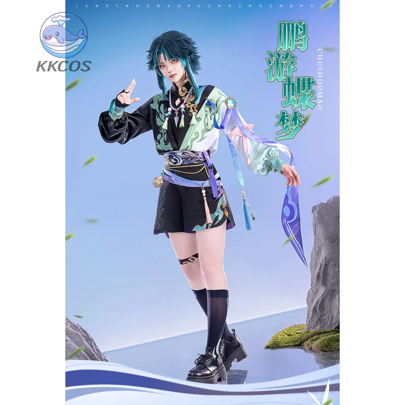 

Genshin Impact Xiao Cosplay Costume Outfit Halloween Carnival Christmas Role Play KKcos