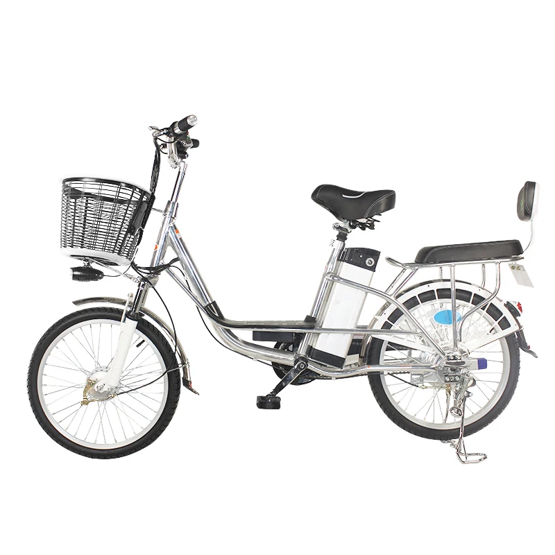 Manufacture,20 Inch Aluminum Alloy Frame Electric Bike,Household Silver Ebike,350W 60V Lithium Battery Electric Bicycle,OEM