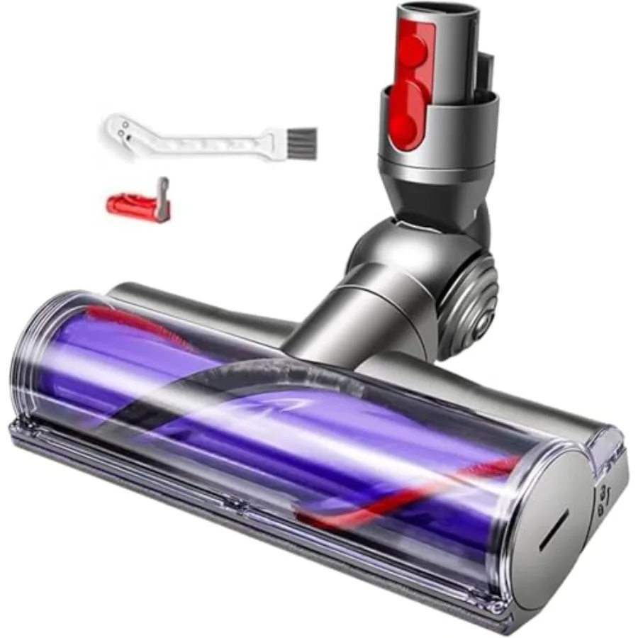 

Upgrade Quick-Release Vacuum Direct Drive Head Replacement for Dyson V7 V8 V10 V11 V15 Suitable for Hardwood Floor Carpets Atta