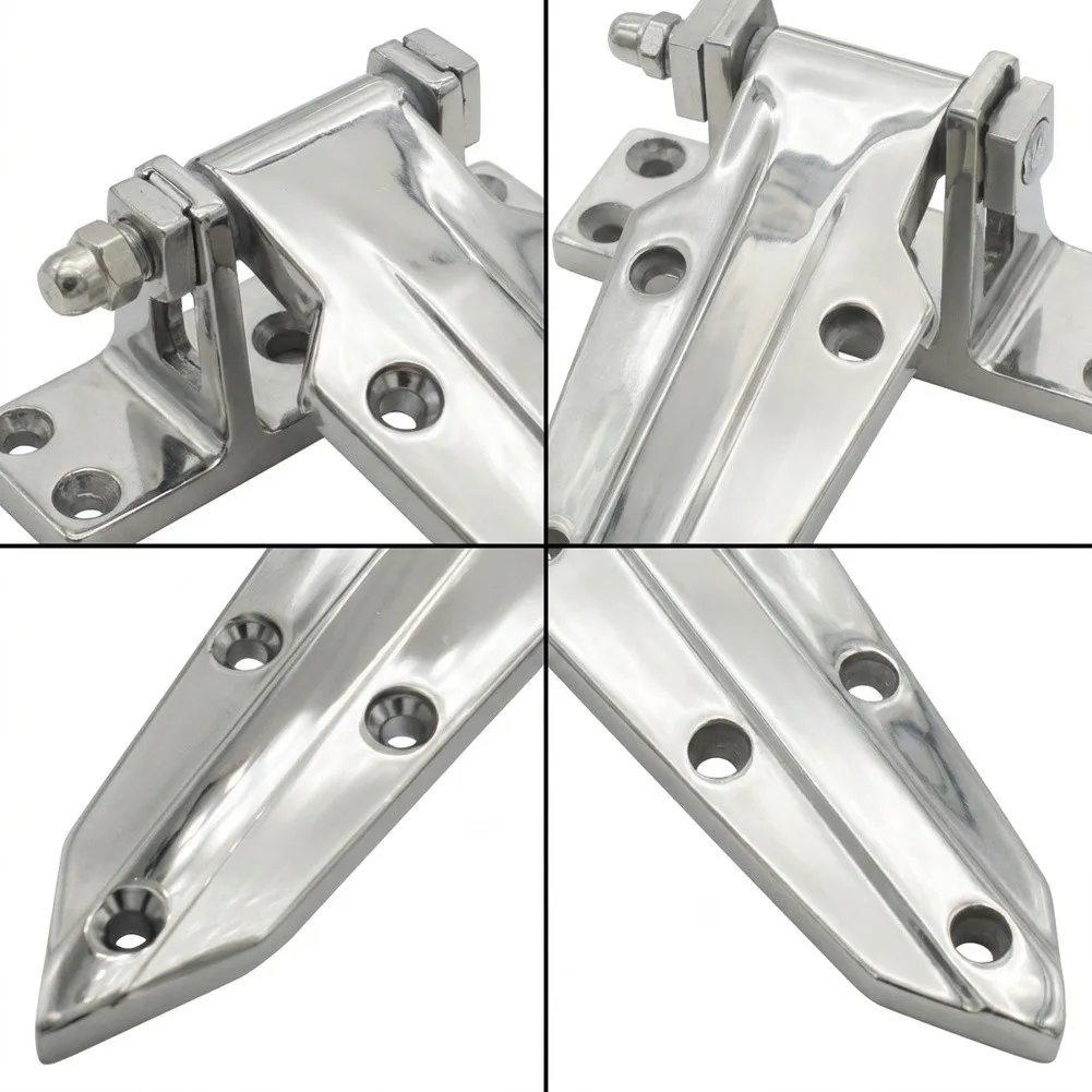 Zinc Alloy Hinge 10 Inch Adjustable Design for Cold Storage Door Assembly in Food Processing and Distribution Facilities