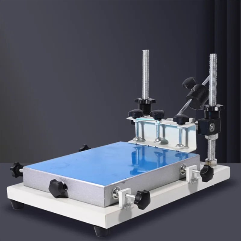 소형 수동 평판 실크 스크린 인쇄기 수동 스크린 인쇄기 가격