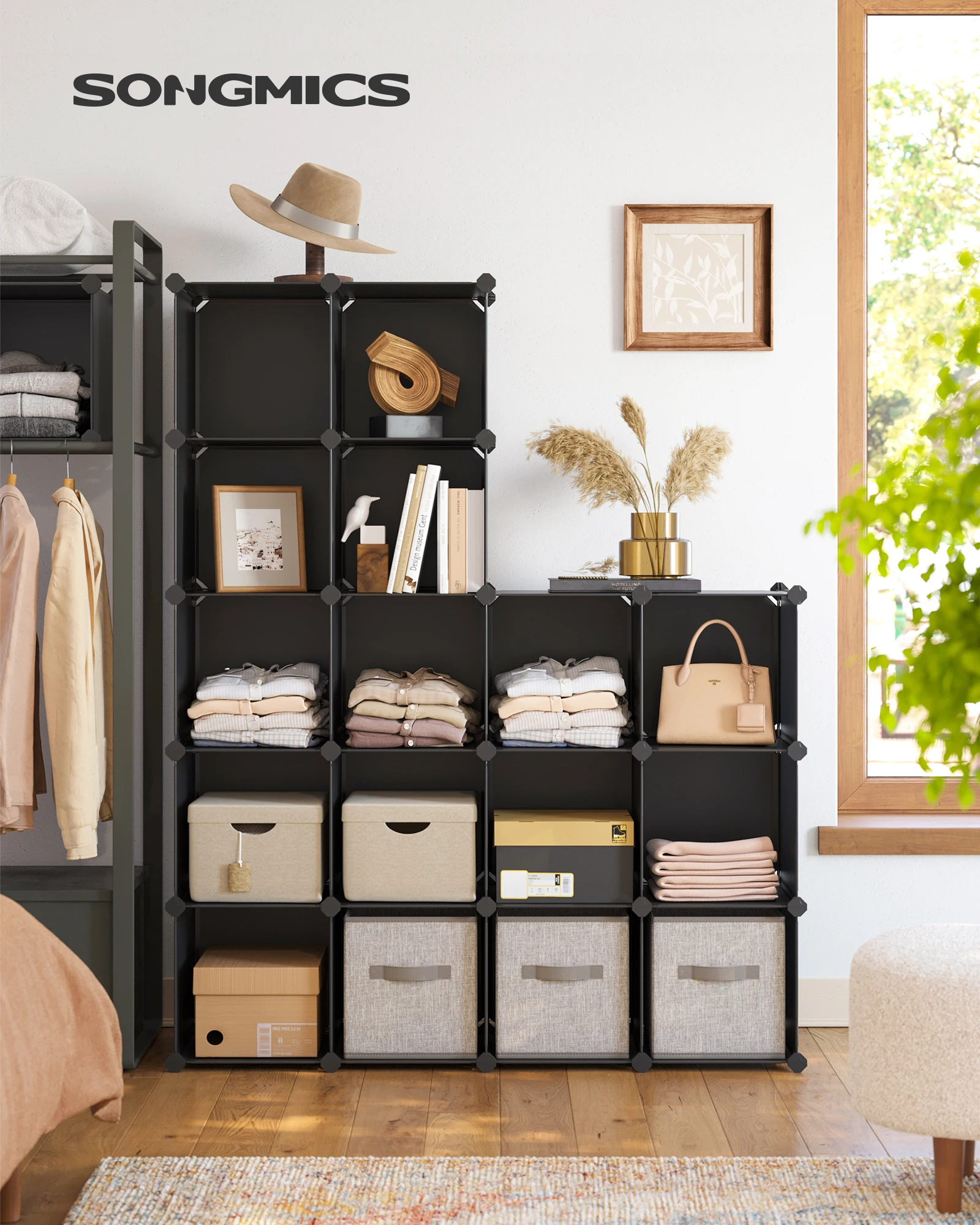 Why This Stackable Cube Storage Unit Transformed My Tiny Apartment Closets Forever