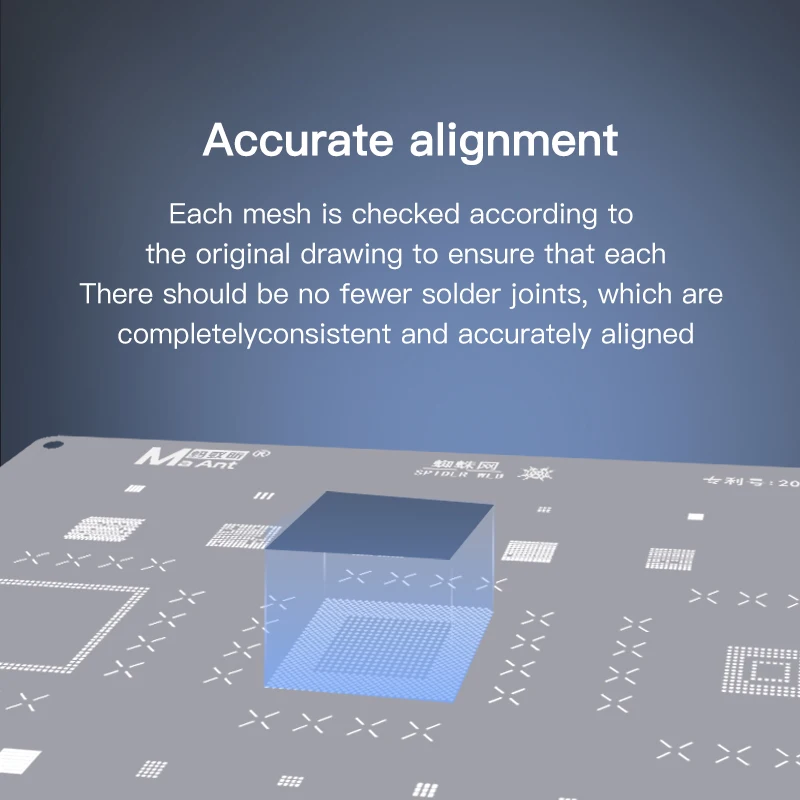 Master Xu MeAnt BGA Stencil Kits for Huawei MSM8916/8939/MT6753V HI 3630/3635 Kirin 910T HI6220 930/935 HI 3630/3635 Diy Stencil