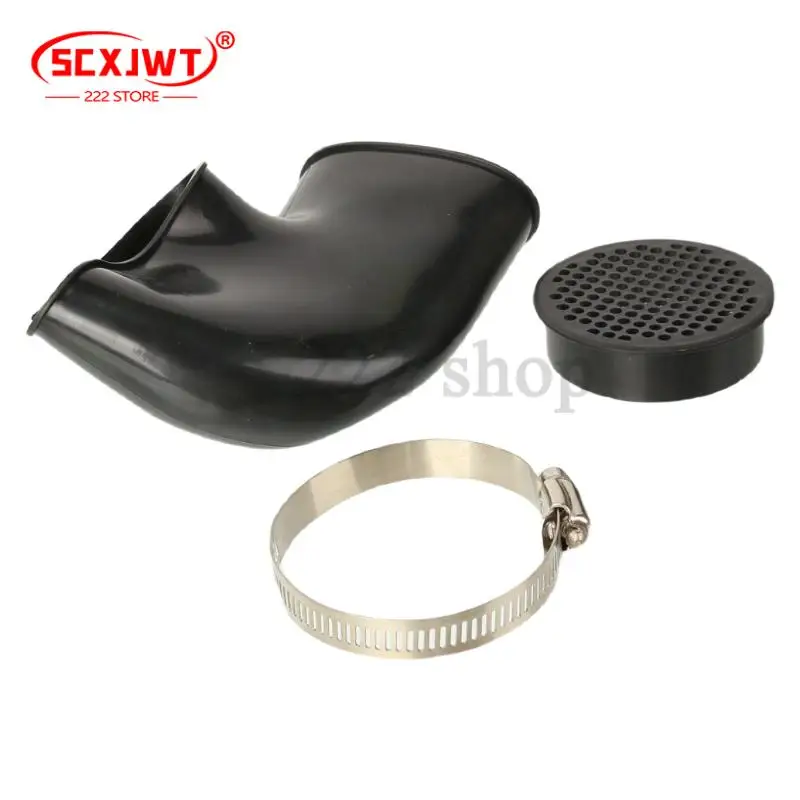 Engine Side Cover Suction Duct Air Filter Cyclone Tube Parts for GY6 125cc/150cc/200cc Fits ATV UTV QuadDirt Bike  Motorcycle