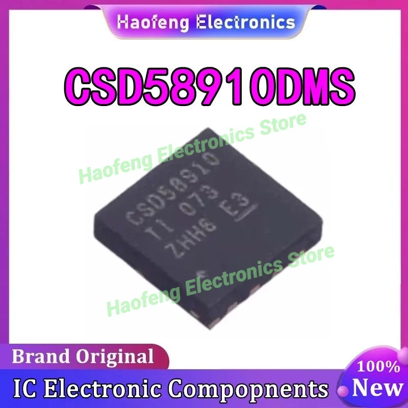 

5 шт. CSD58910DMS CSD58910 CSD 58910 QFN-8 микросхема 100% новый оригинальный на складе