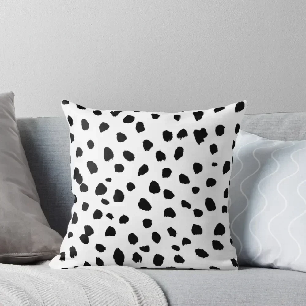 

dalmatian print Throw Pillow Decorative Cushion Pillowcase Cushion Cushions For Decorative Sofa christmas supplies pillow