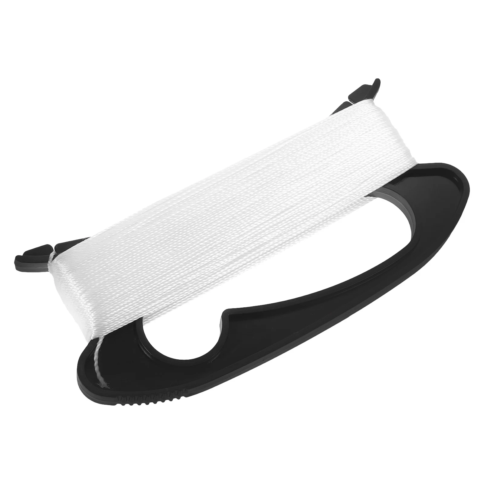 Szpula na linkę do latawców 50 metrów, wytrzymała, lekka, akcesoria do latawców, przenośne narzędzie do użytku na zewnątrz do latania latawców, prezent, czarne narzędzie do sportów outdoorowych