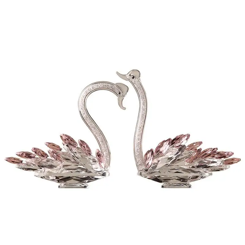 

Light luxury, ornaments, crystals, swans, handicrafts, newlyweds, souvenirs, for couples, girlfriends