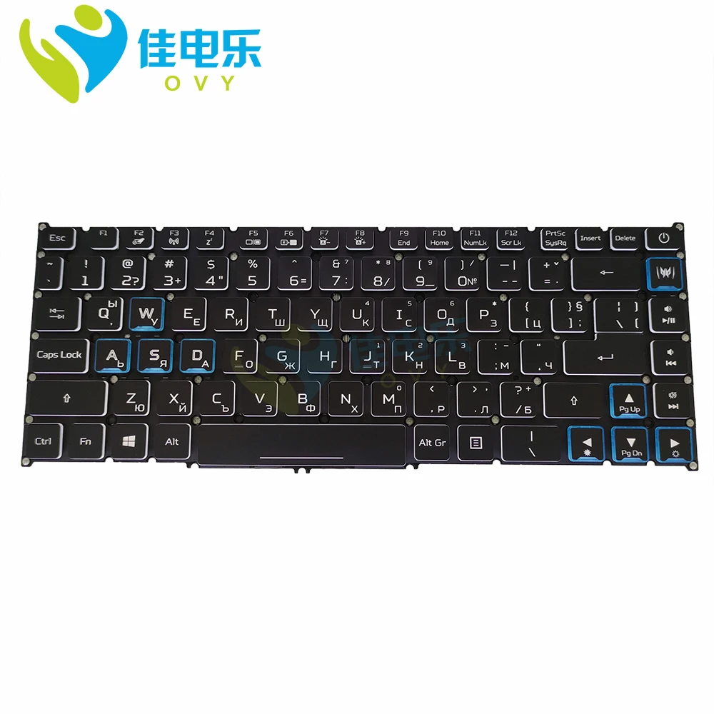 LA SP SV JP US Laptop RGB Backlight Keyboard For Acer Triton 500 PT515-51 Predator Triton PT515-51-7730 Acer ConceptD 7 CN715-71