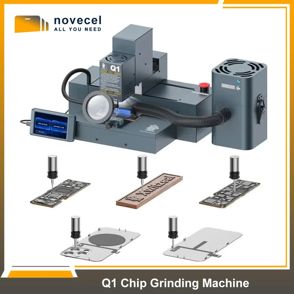 Xwitzeal Q1 CNC Grinding Machine For Mobile Phone Motherboard IC Chip Frame Hard disk Repair Automatic Polishing Engraving Tool