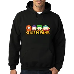 Divertente South Park personaggio dei cartoni animati felpa con cappuccio da donna carina felpa con stampa scozzese calore autunnale Harajuku Streetwear abbigliamento Unisex