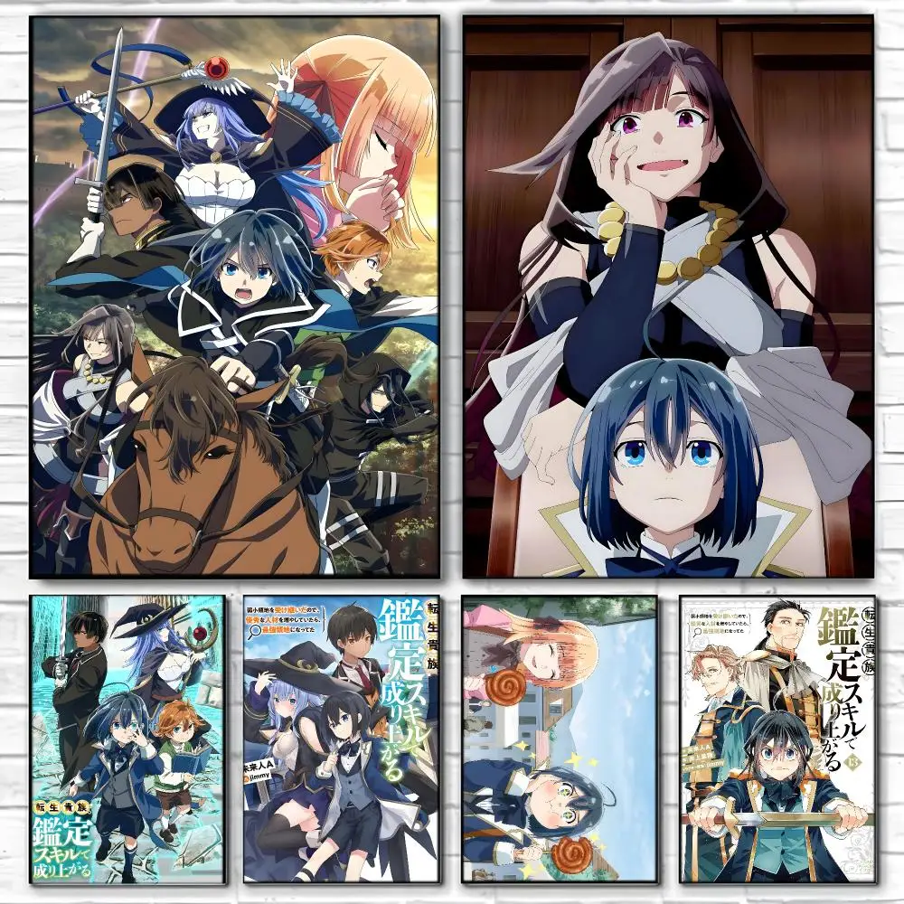 Isekai Anime K-Kantei Skill Poster  Self-adhesive Art Waterproof Paper Sticker Coffee House Bar Room Wall Decor
