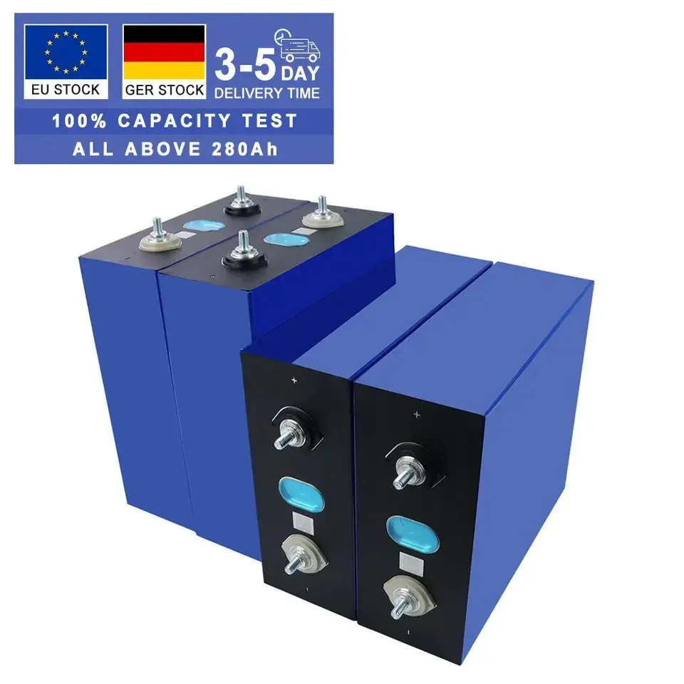 

Батарея Lifepo4 класса 3,2 В, 320 Ач, призматическая литий-ионная LFP, диапазон 300 Ач-320 Ач с контроллером MPPT