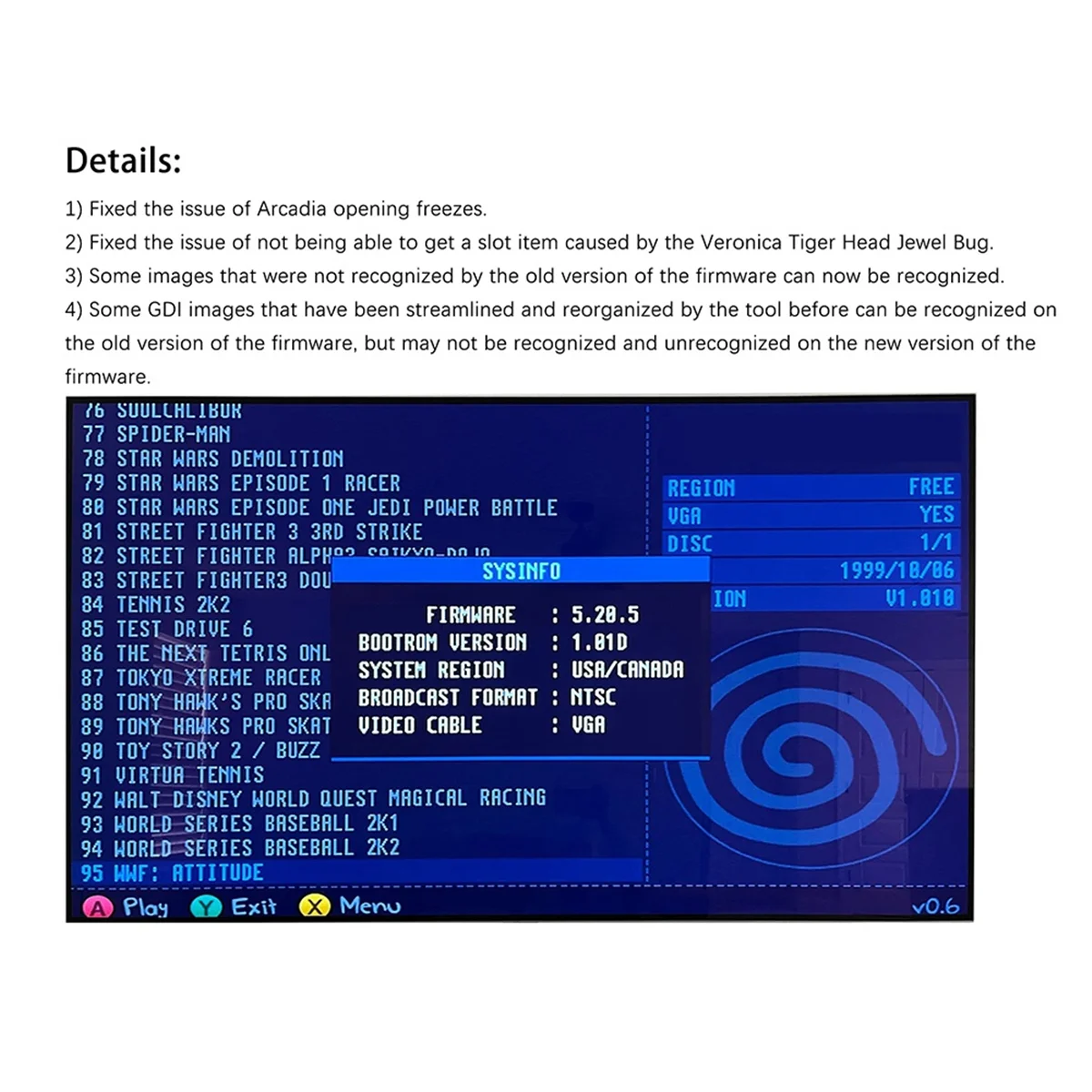 Praktisch voor GDEMU V5.20.5 Optische Drive Emulatie Board Kit voor SEGA Dreamcast GDU DC VA1 Console SD Uitbreiding Zwart