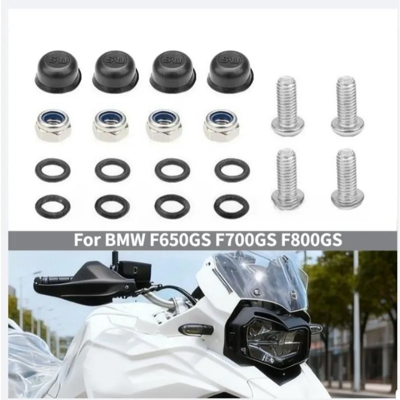 

Motorcycle headlight glass installation screws and accessories for BMW F650GS F700GS F800GS