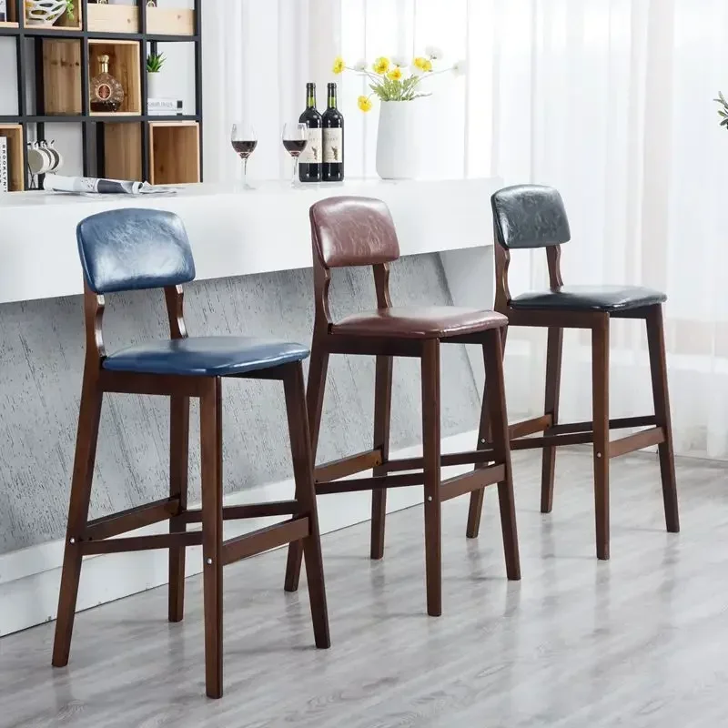 Home Bar Chair Swivel Stool Tall Salon Ergonomic High Gaming Backrest Adjustable Modern Design Chairs Garden Plastic Kitchen