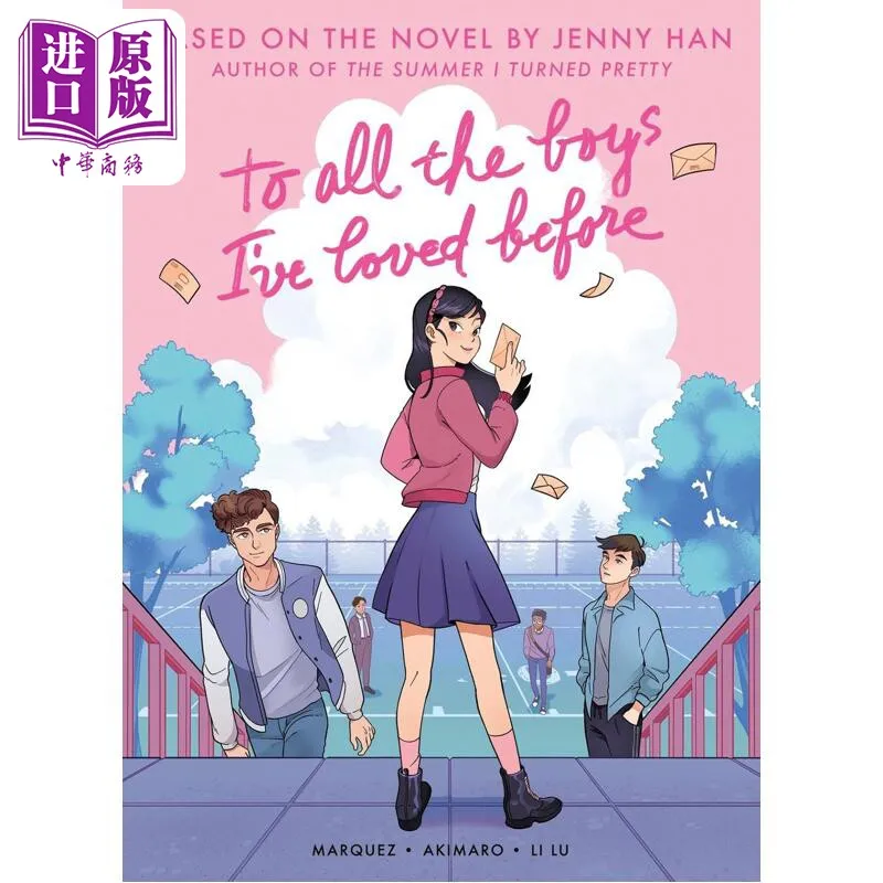 To All The Boys I've Loved Before Graphic Novel Jenny Han English Original YA Romance Comic Summer I Turned Pretty Tie-in