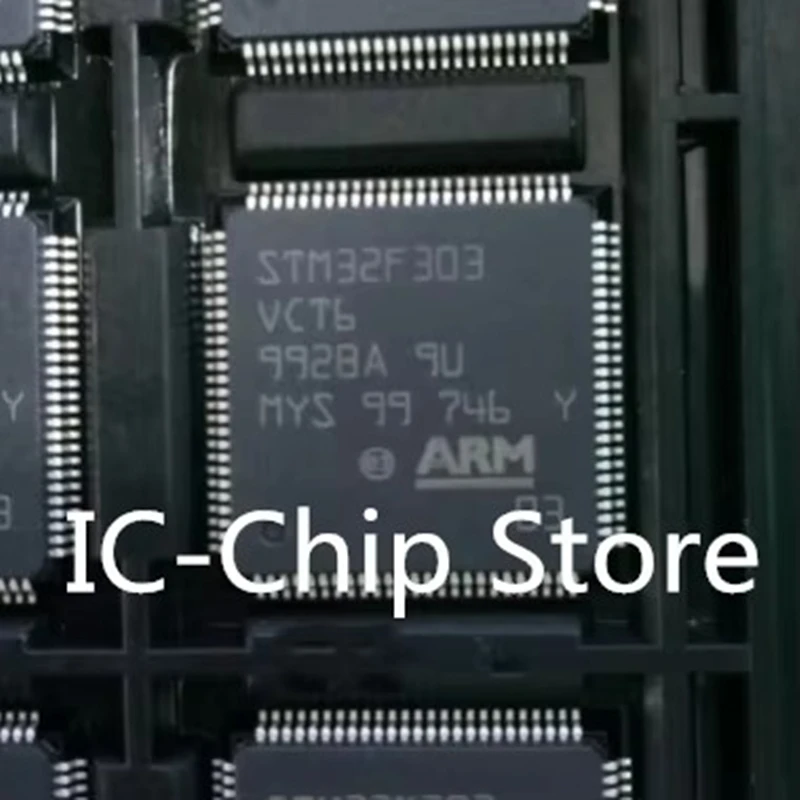 1 قطعة ~ 50 قطعة/الوحدة STM32F303VCT6 LQFP100 جديد الأصلي