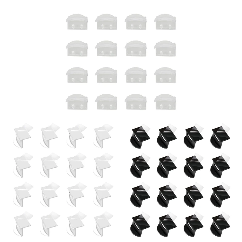 16 pezzi ganci per cappelli montati a parete per cappelli autoadesivi berretti da baseball cremagliera supporto per da