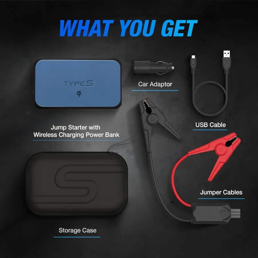 نوع S ديناميكي D10 + 1000A سيارة الانتقال كاتب UL معتمد 12 فولت بطارية الداعم ل 6L الغاز 3L الديزل المحمولة قوة البنك مع المدمج #6